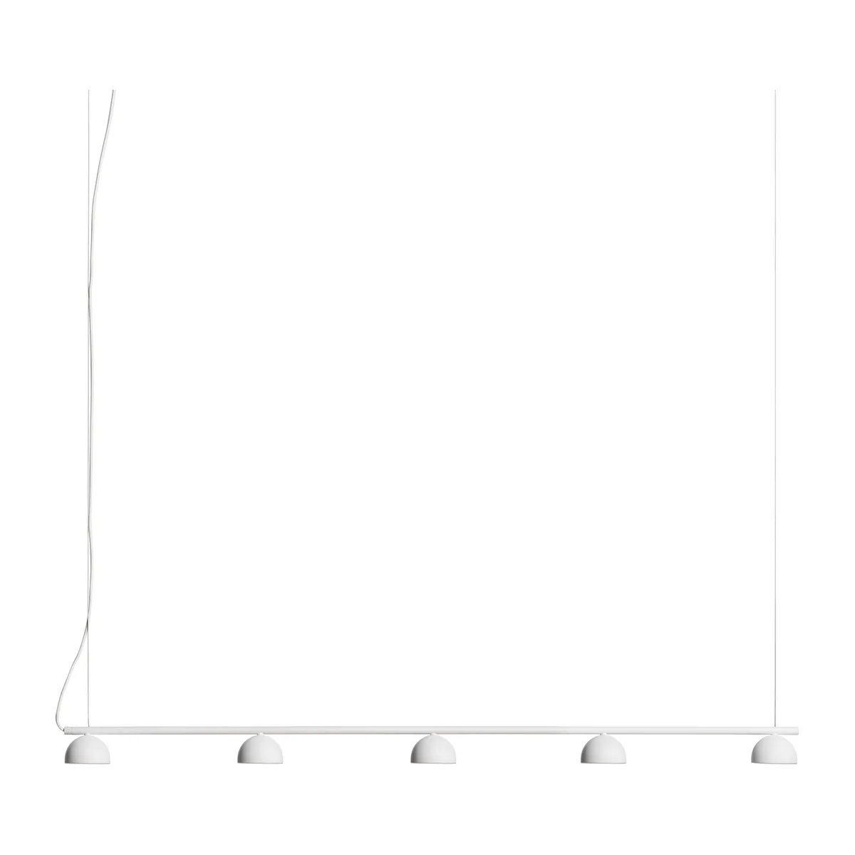 Northern Blush Rail 5 taklampa Vit matt