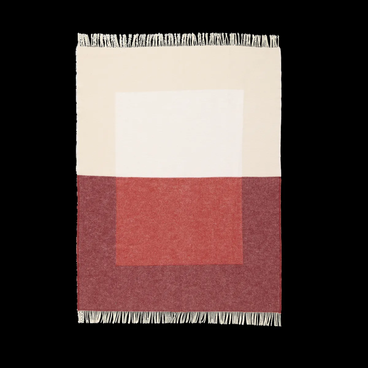 Northern Echo pläd 130x170 cm Red