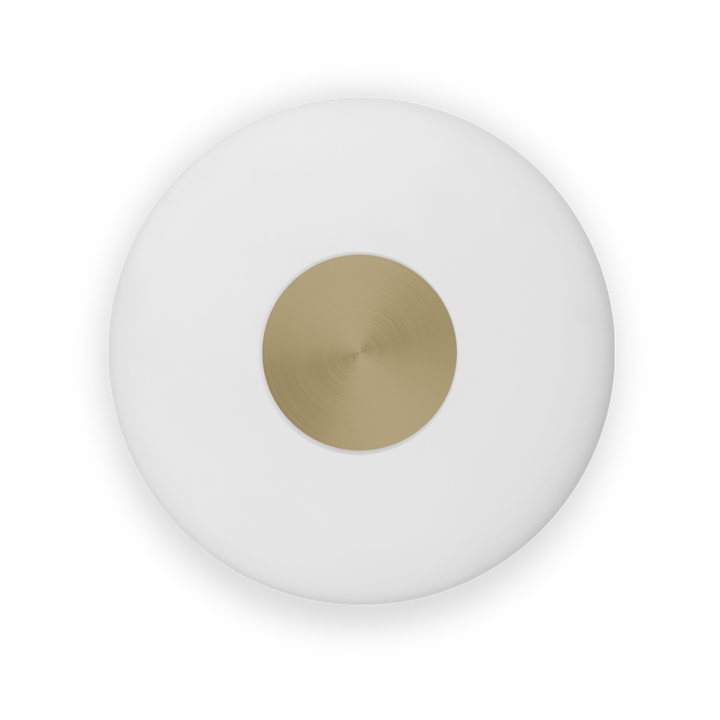 Glint vägglampa Ø25 cm - Opalglas vit - Northern