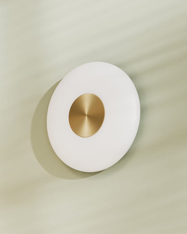 Glint vägglampa Ø25 cm, Opalglas vit Northern