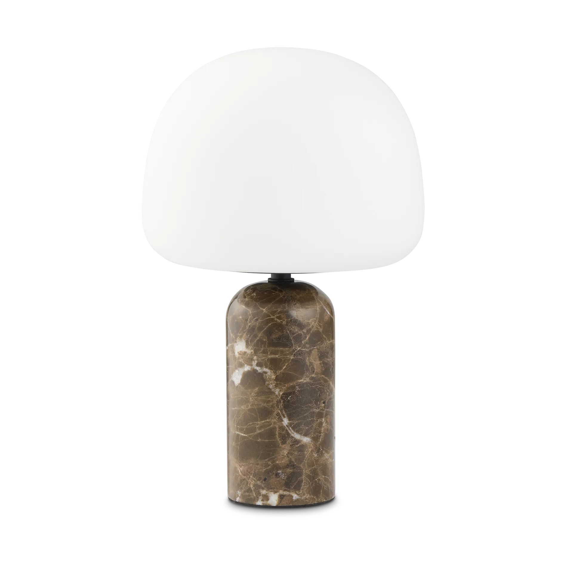 Kin bordslampa 33 cm, Brown marble Northern
