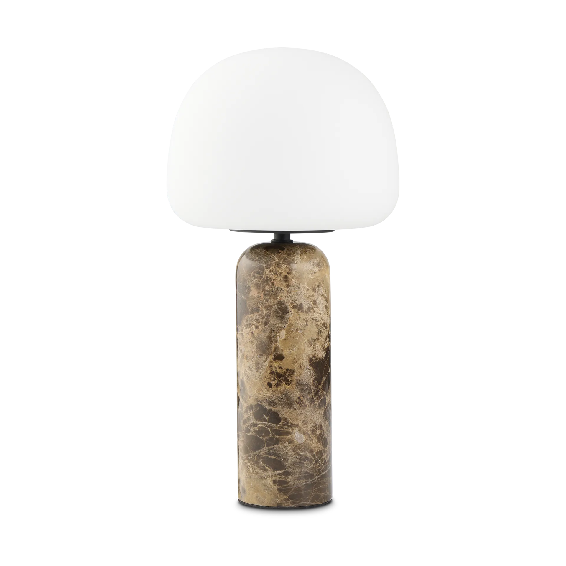 Kin bordslampa 40 cm, Brown marble Northern