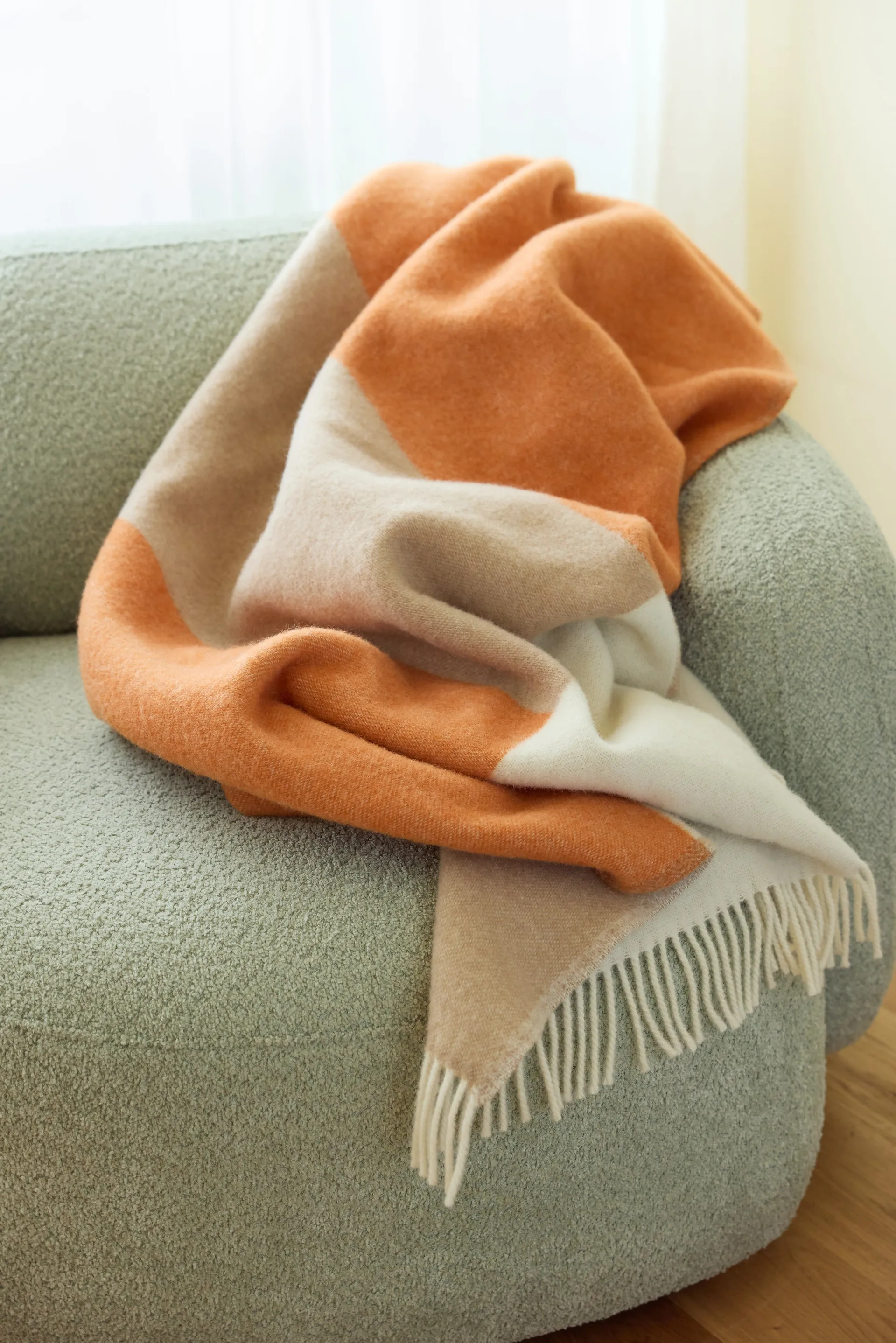 Layer pläd, Orange, 130x170 cm Northern