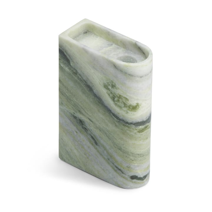 Monolith ljushållare medium - Mixed green marble - Northern