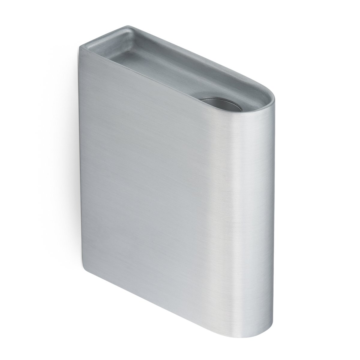 Northern Monolith ljushållare vägg Aluminium | Skandinavisk Design | Ljusstakar | Silverfärgad