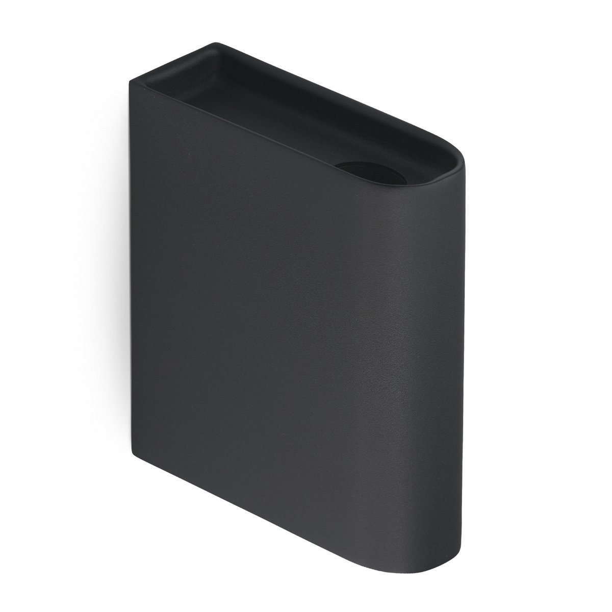 Northern Monolith ljushållare vägg Black | Skandinavisk Design | Ljusstakar | Svart