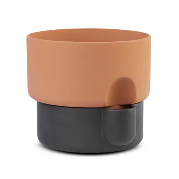 Oasis självvattnande kruka medium Ø20,5 cm - Terracotta-Mörkbrun - Northern