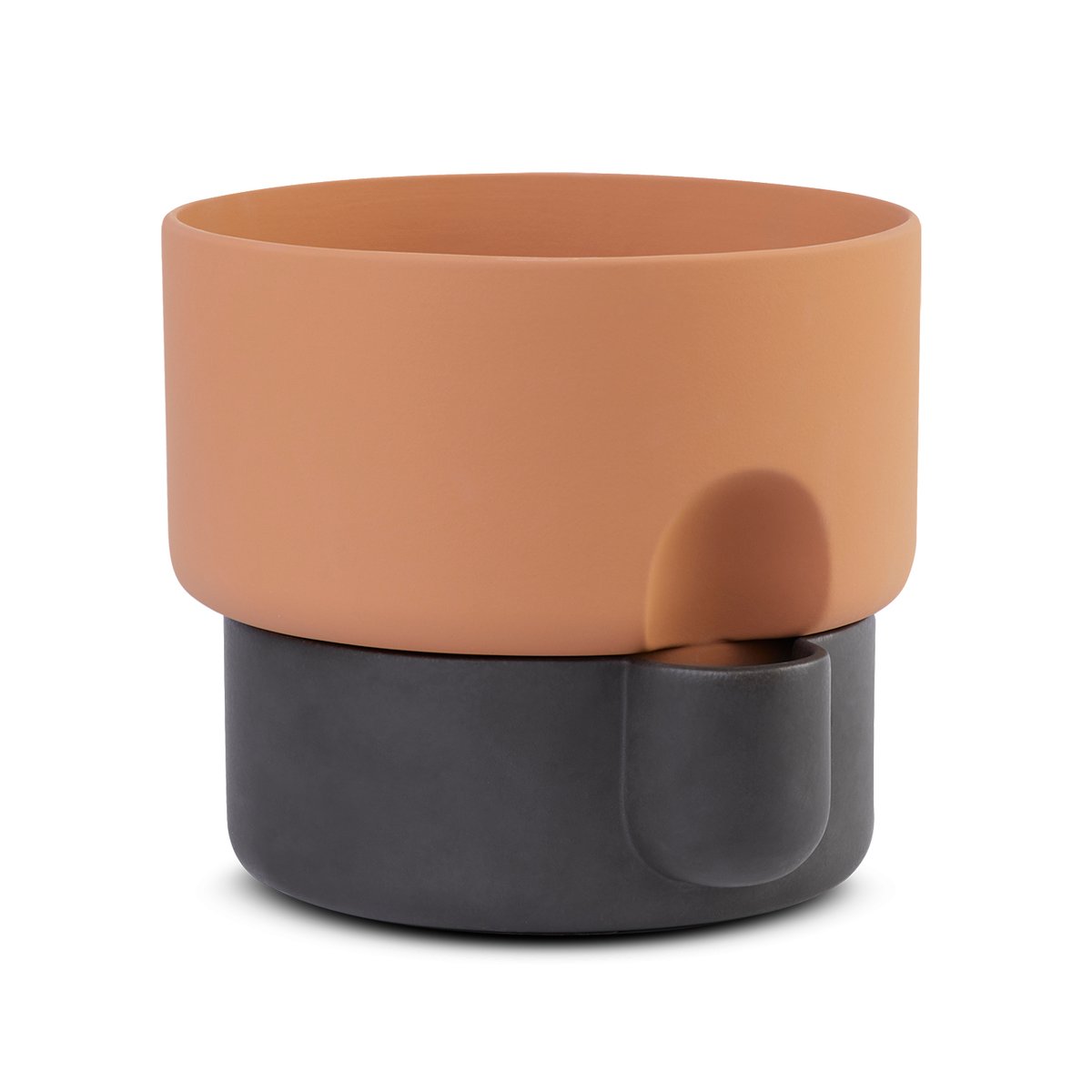Northern Oasis självvattnande kruka medium 20,5 cm Terracotta-Mörkbrun