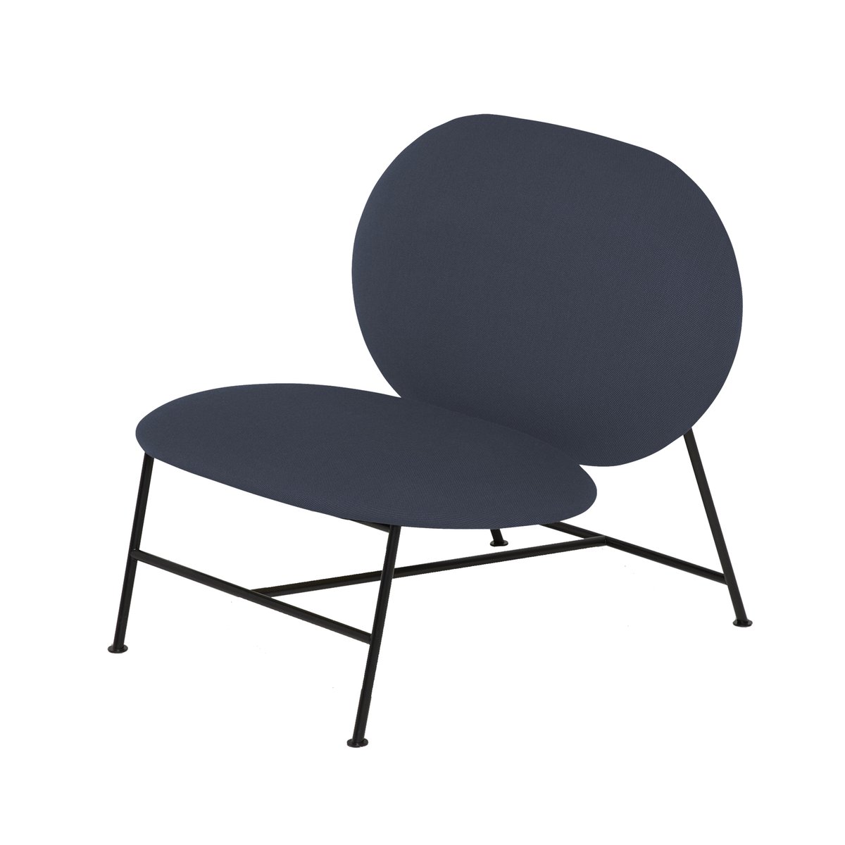 Northern Oblong loungestol mörkblå | Skandinavisk Design | Stolar | Blå