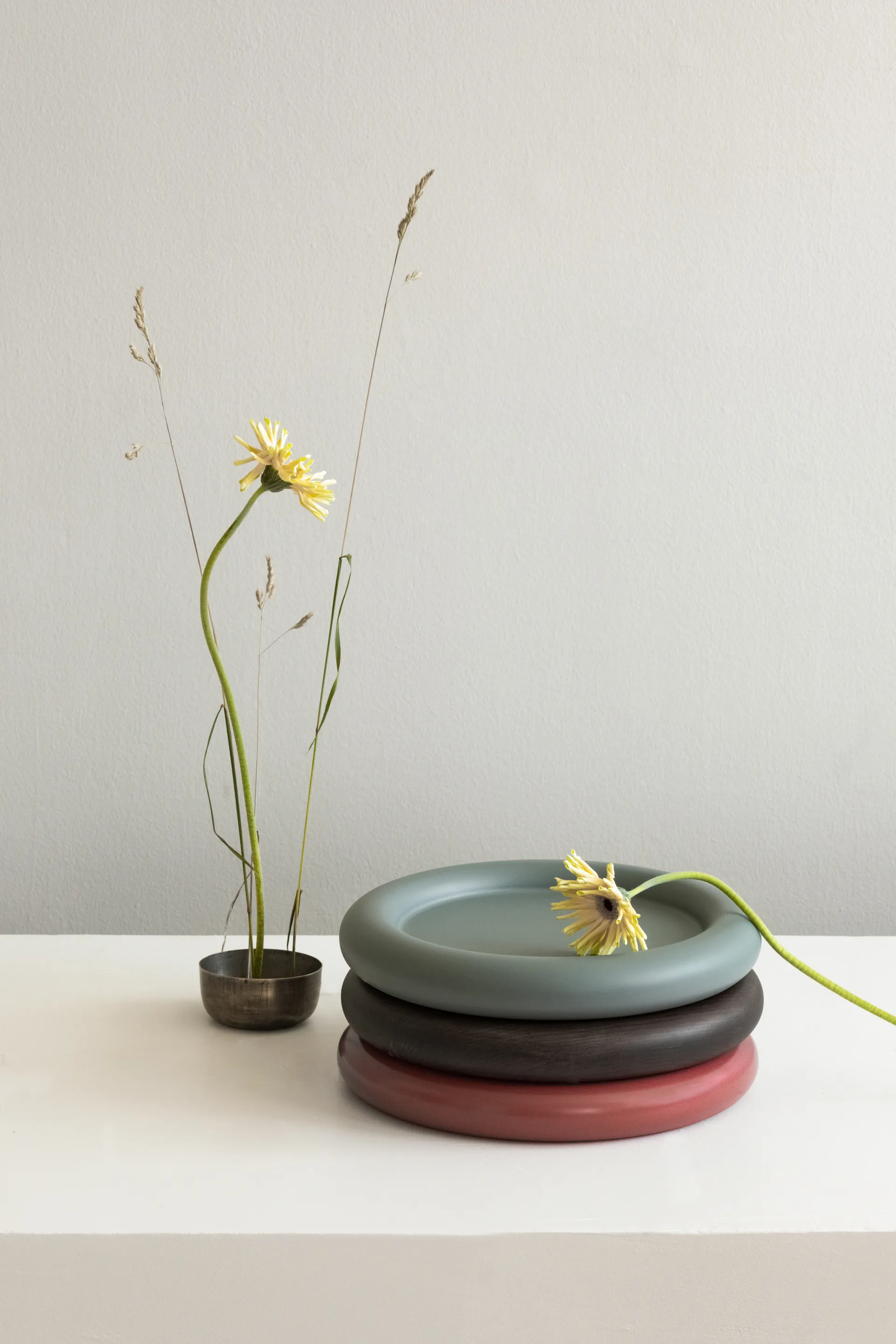 Observe bricka Ø32 cm, Dusty green Northern