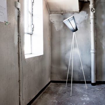 Oslo Wood golvlampa skärm - ljusblå - Northern