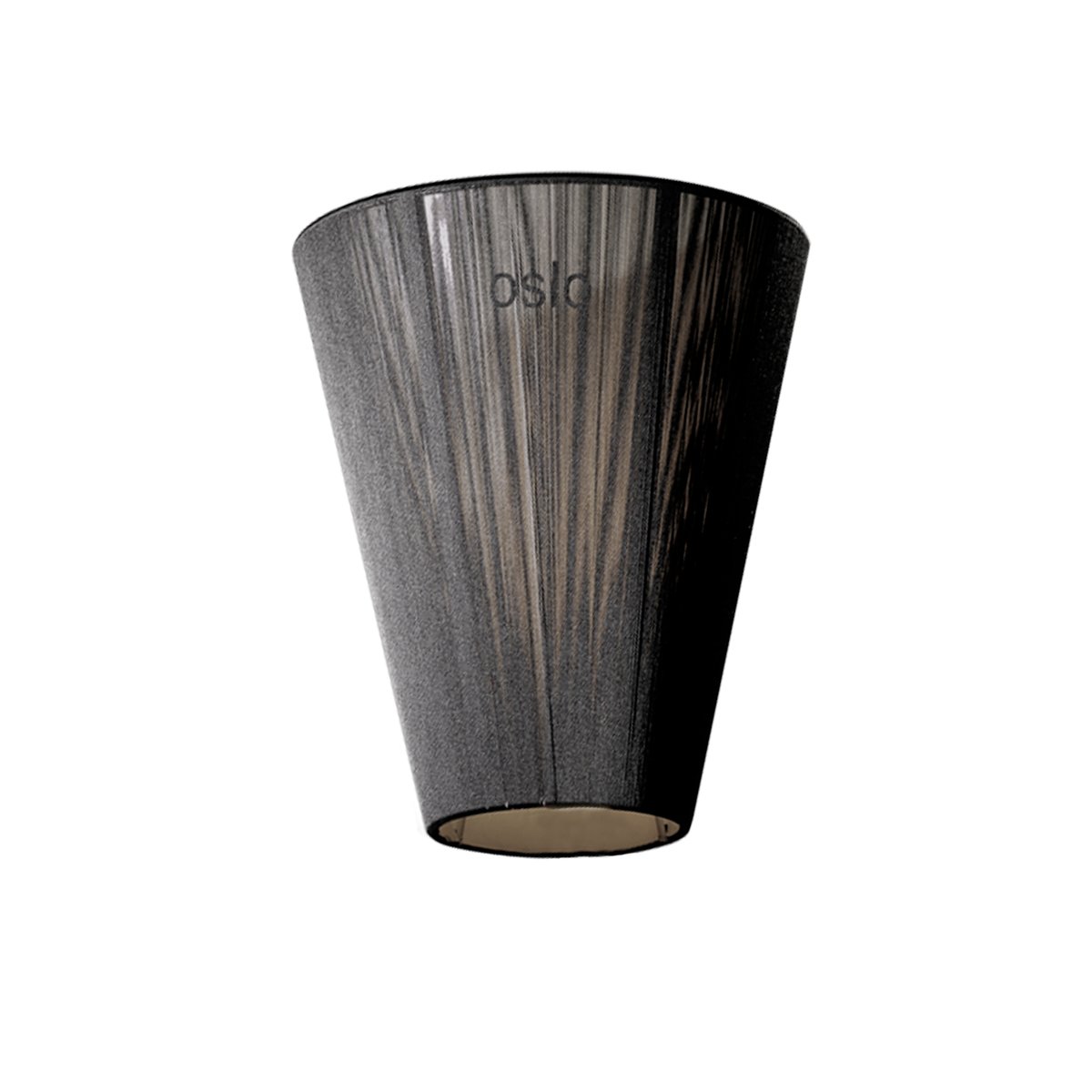 Northern Oslo Wood golvlampa skärm Svart | Skandinavisk Design | Lampskärmar | Svart