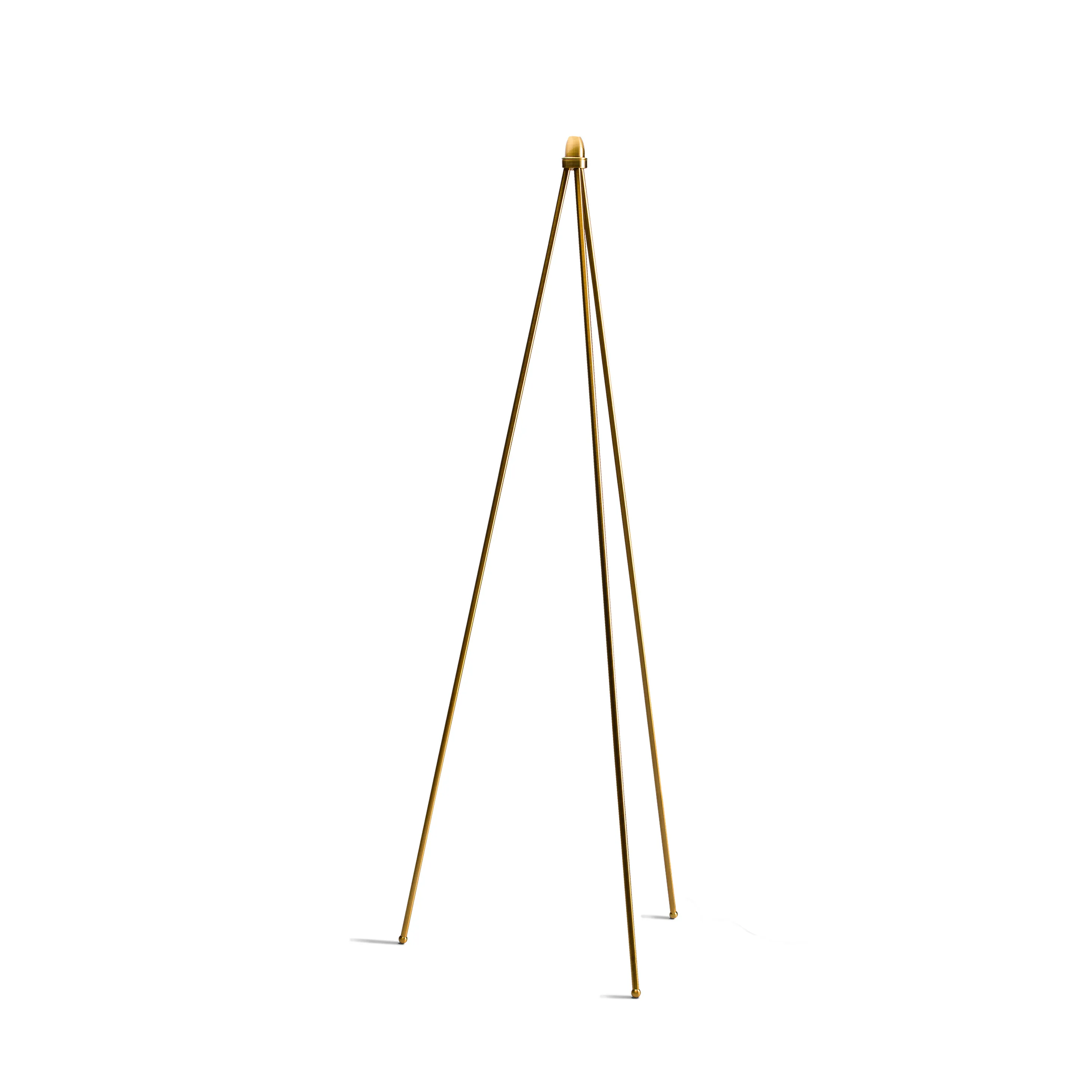 Oslo Wood golvlampa stativ, Guld