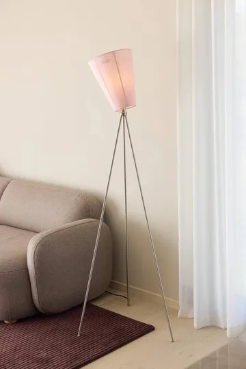 Oslo wood skärm till golvlampa limited edition - Muted pink - Northern