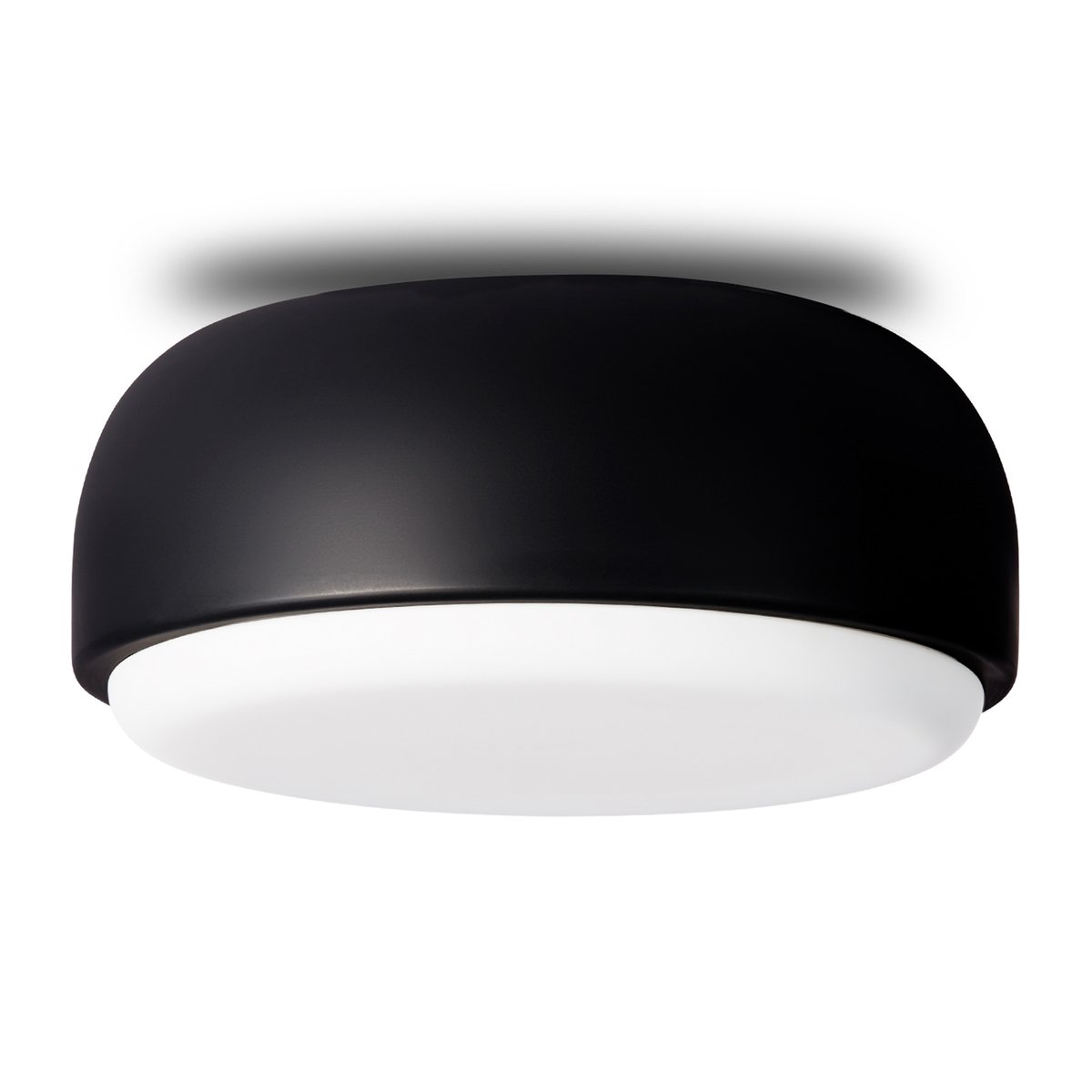 Northern Over me plafond 30 cm Mattsvart | Skandinavisk Design | Plafonder | Svart