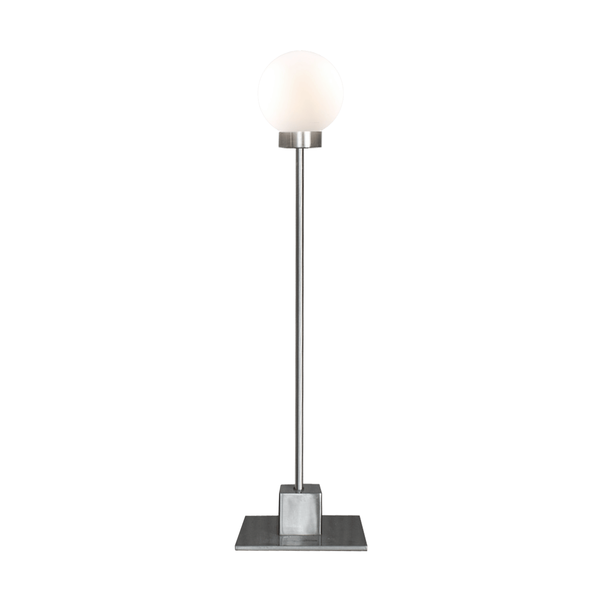 Northern Snowball bordslampa 41 cm Steel | Skandinavisk Design | Bordslampor | Silverfärgad