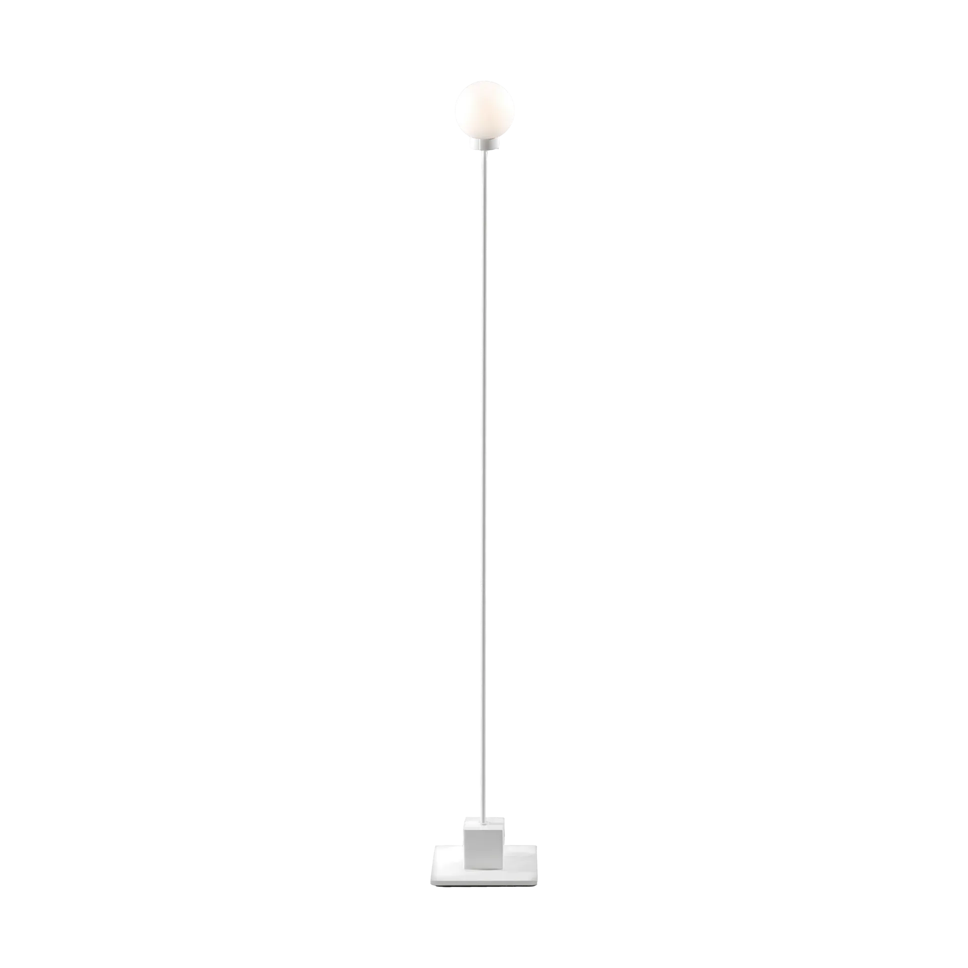 Snowball golvlampa 117 cm, White Northern