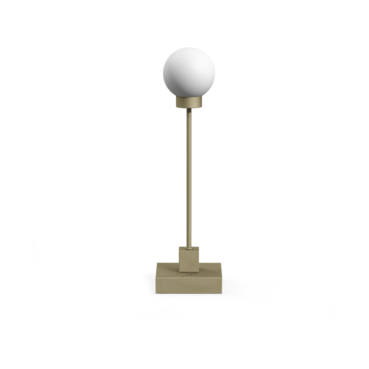 Snowball portabel bordslampa 33 cm, Grey beige Northern