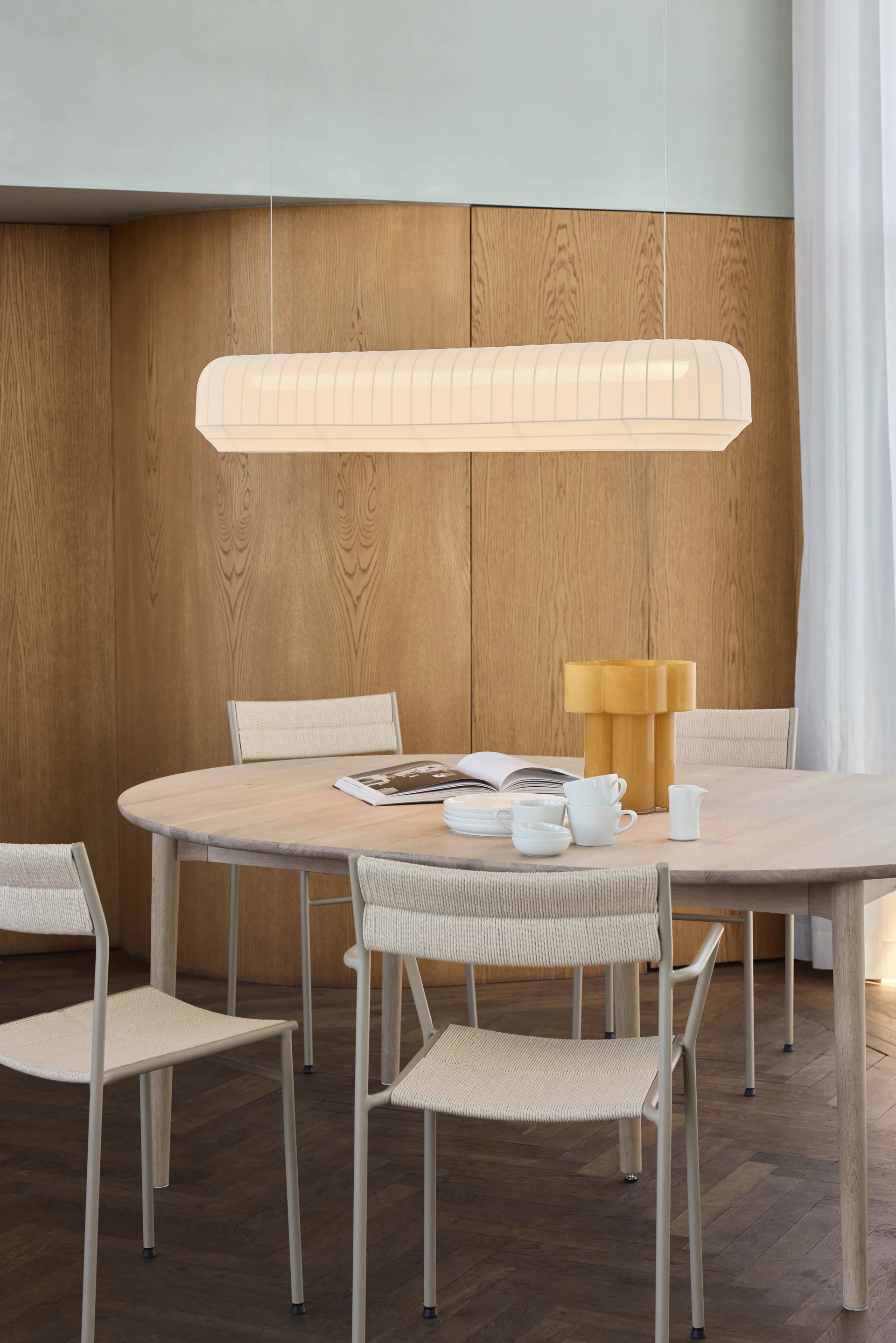 Tradition pendel linear 120 cm, White Northern