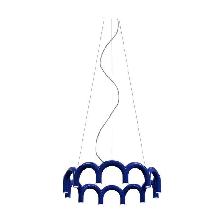 Arch circle pendel - Blue, Ø98 cm - Oblure
