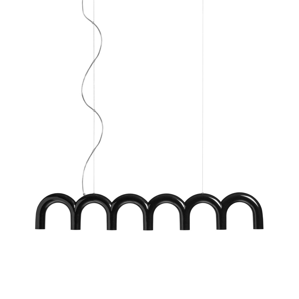 Oblure Arch pendel 125,6 cm Black | Skandinavisk Design | Taklampor & Pendlar | Svart