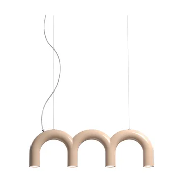 Arch triplette pendel - Nude, 65,6 cm - Oblure