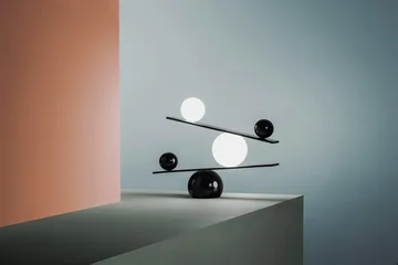 Balance bordslampa - Black, v2 - Oblure