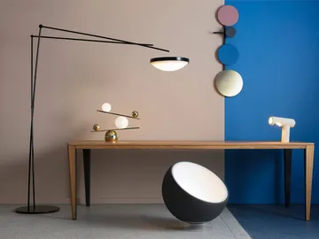 Balance bordslampa - Brass, v2 - Oblure