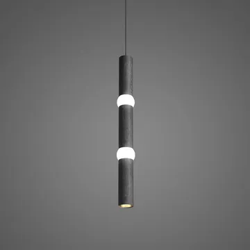 Lightbone pendel - Large 83,6 cm, black oak - Oblure