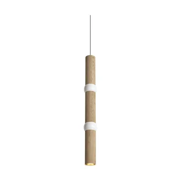 Lightbone pendel - Large 83,6 cm, natural oak - Oblure