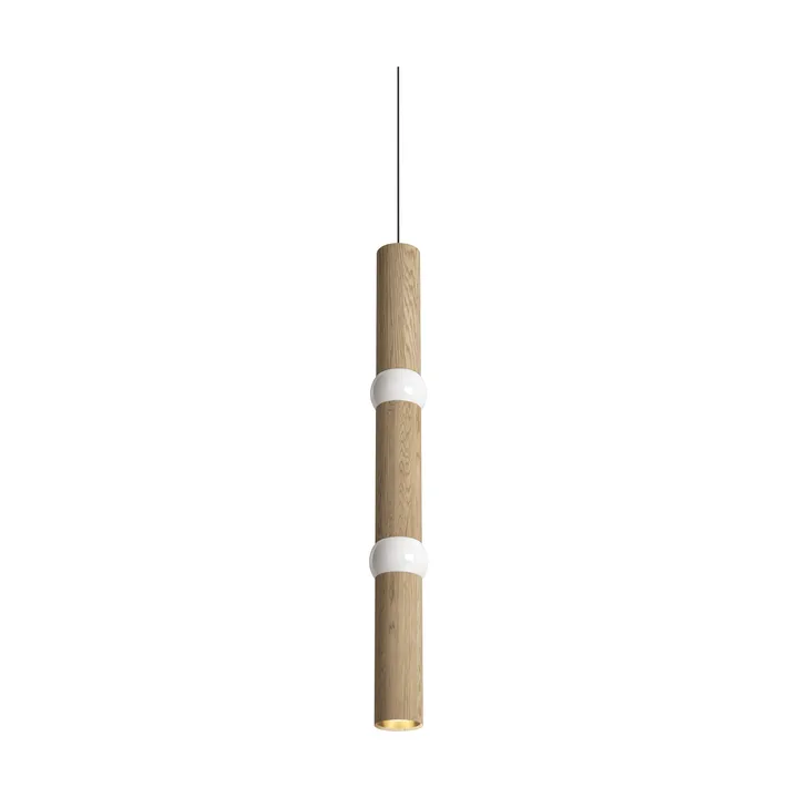 Lightbone pendel - Large 83,6 cm, natural oak - Oblure