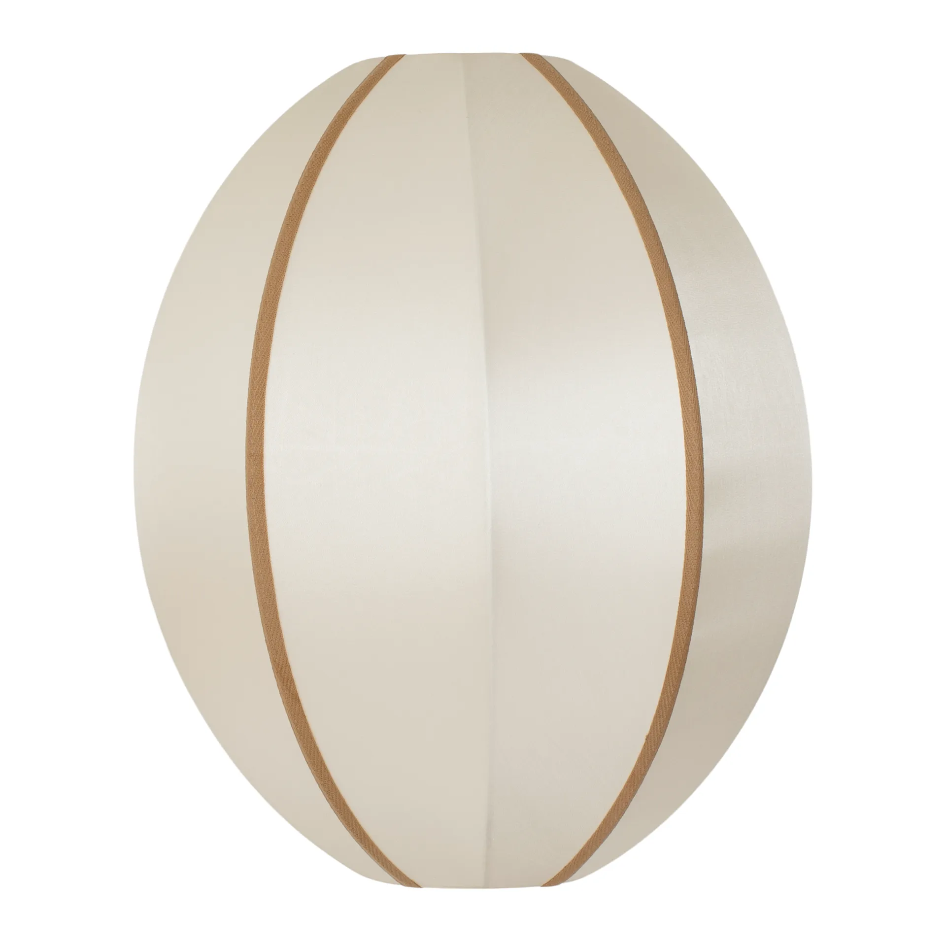 Indochina Classic Oval S lampskärm, Offwhite-amber Oi Soi Oi