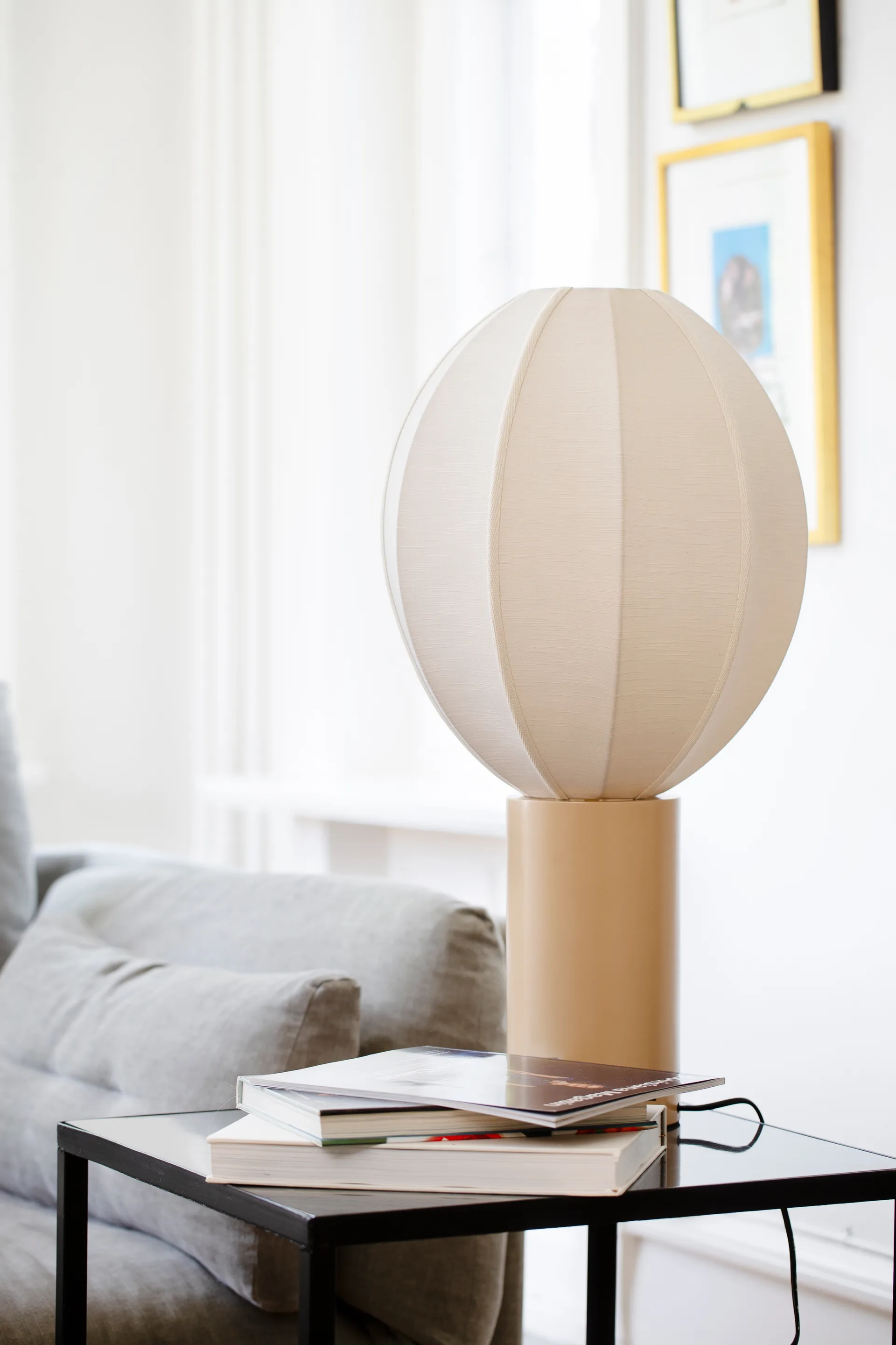 Indochina Classic Oval S lampskärm, Sand-sand Oi Soi Oi