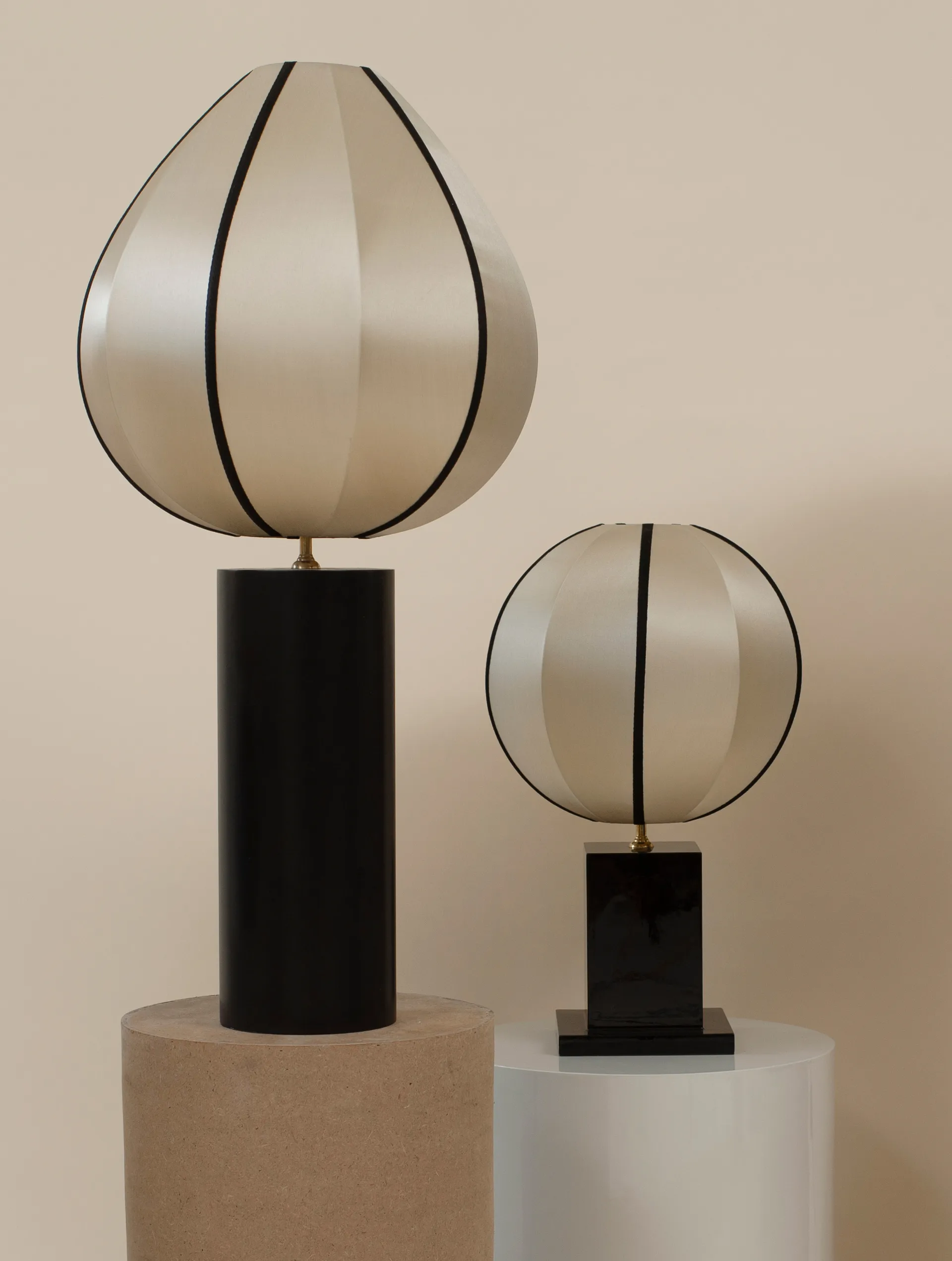 Indochina Classic Round XS lampskärm, Kit-black Oi Soi Oi