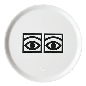 Ögon bricka Ø38 cm - Vit - Olle Eksell
