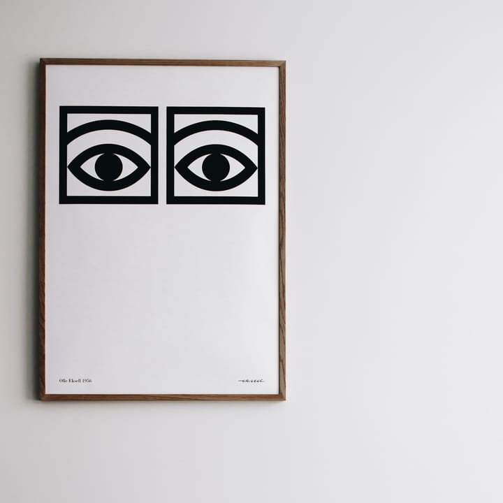 Ögon ett öga poster - 50x70 cm - Olle Eksell