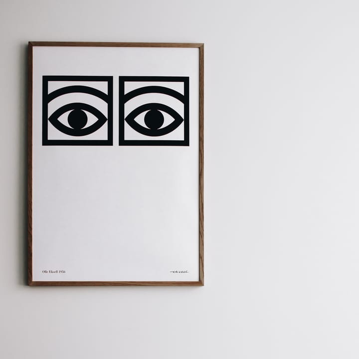 Ögon ett öga poster, 50x70 cm Olle Eksell