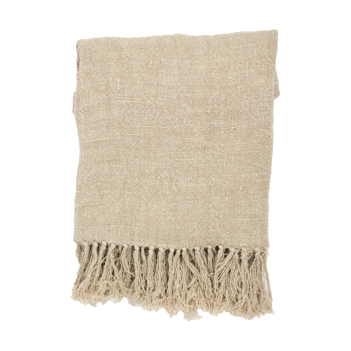 Olsson & Jensen Brooklyn pläd 140x200 cm Beige | Skandinavisk Design | Ullplädar & Ullfiltar | Beige