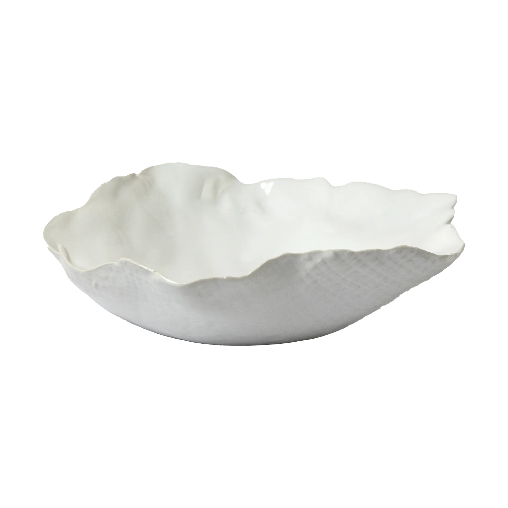 Clair fat Ø14 cm, Vit Olsson & Jensen