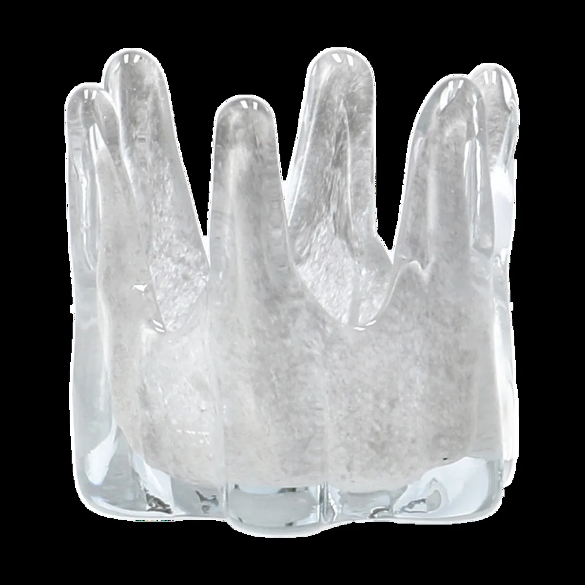 Olsson & Jensen Helix ljuslykta Ø10,5 cm Ljusgrå