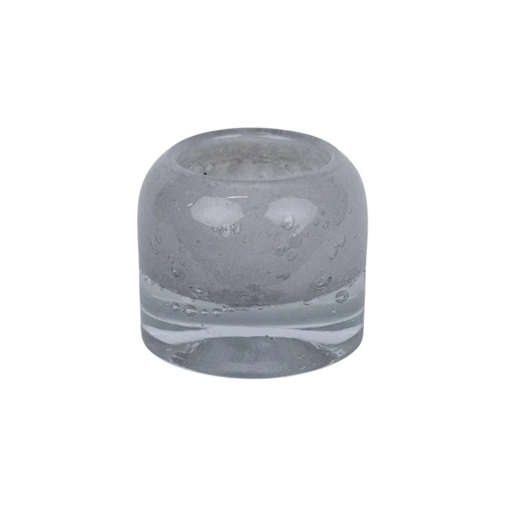 Leah ljuslykta Ø7,5 cm, Ljusgrå Olsson & Jensen