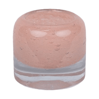 Leah ljuslykta Ø7,5 cm - Rosa - Olsson & Jensen