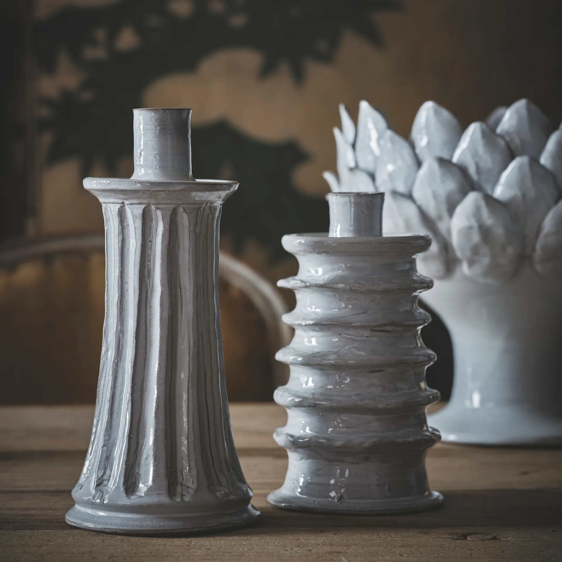 Marielle kruka liten Ø23,5 cm, Vit Olsson & Jensen