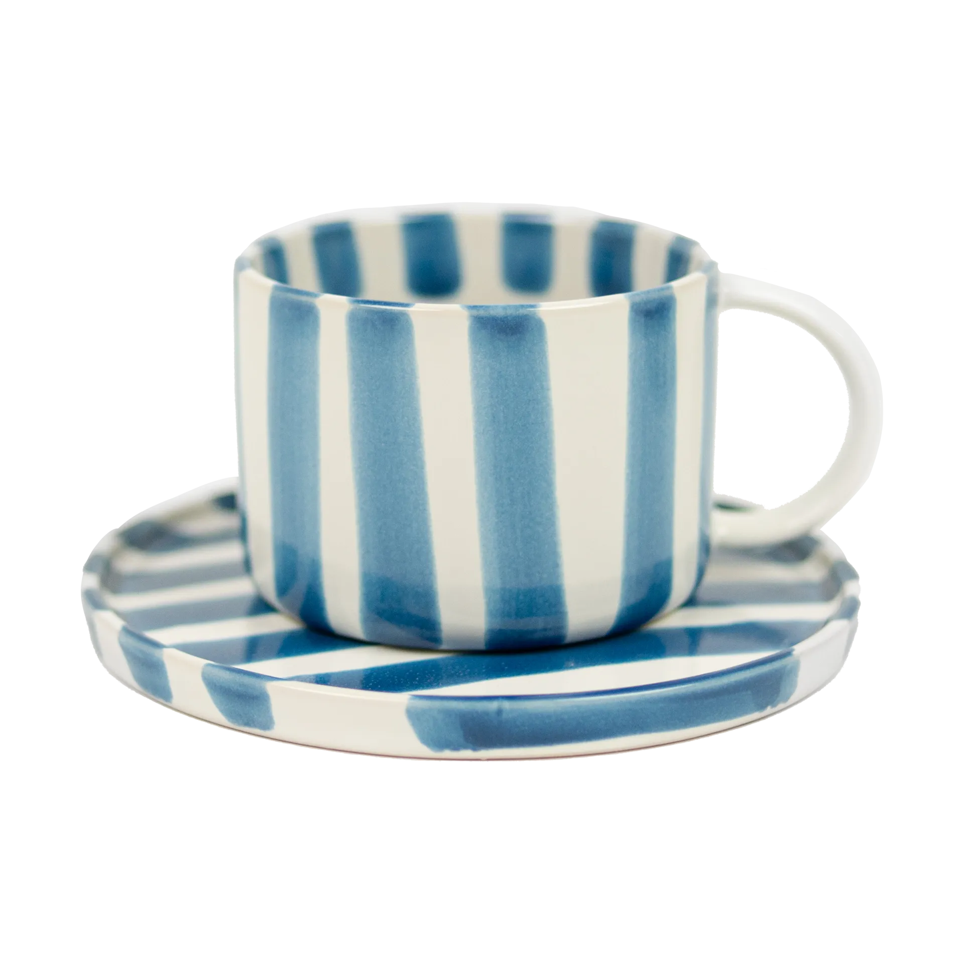 Monica kopp med fat, Blå Olsson & Jensen