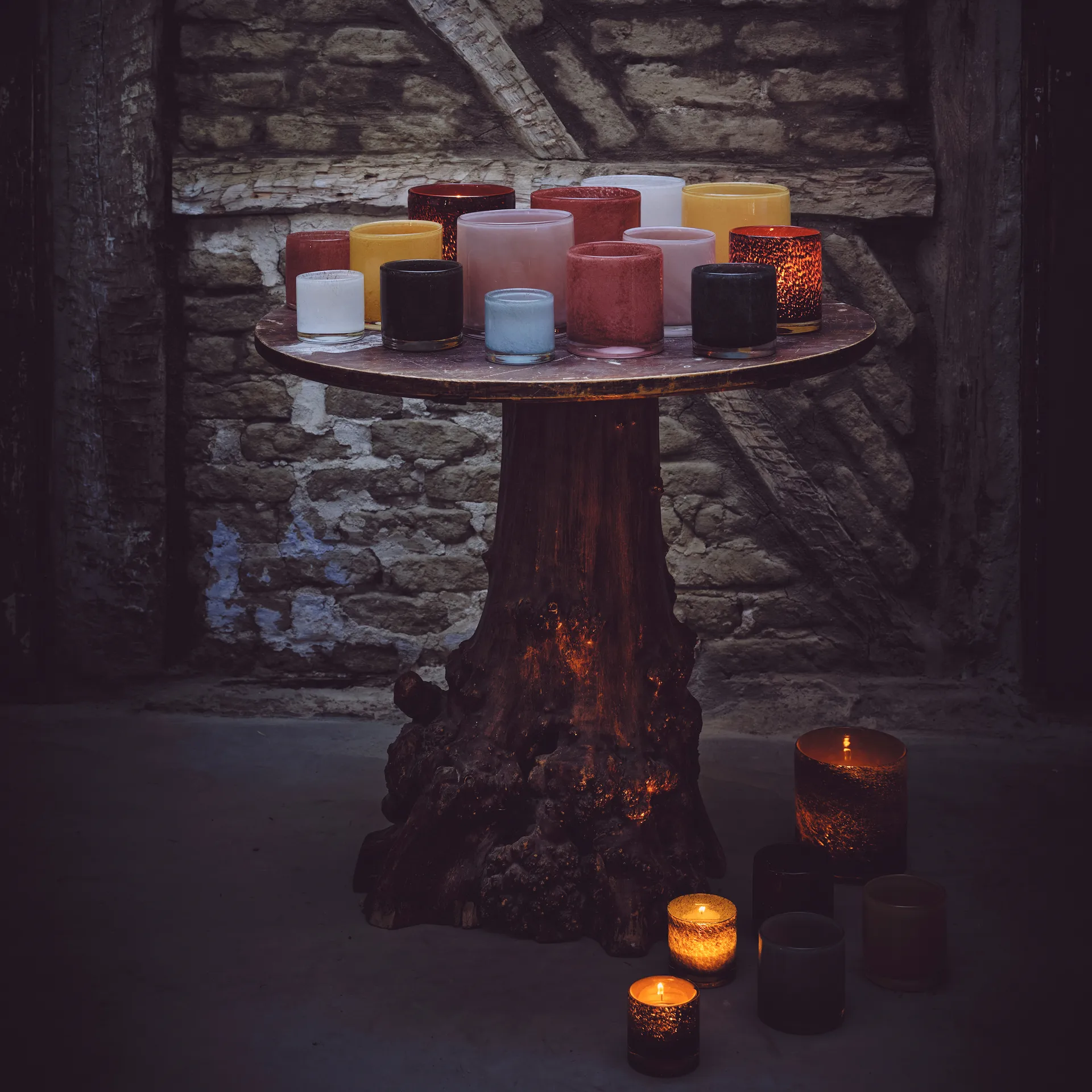 Nilla ljuslykta 12 cm, Korall Olsson & Jensen