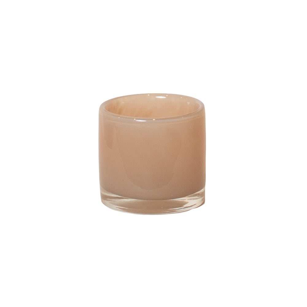 Olsson & Jensen Nilla ljuslykta 8 cm Ljusrosa | Skandinavisk Design | Ljuslyktor & Ljusfat | Rosa