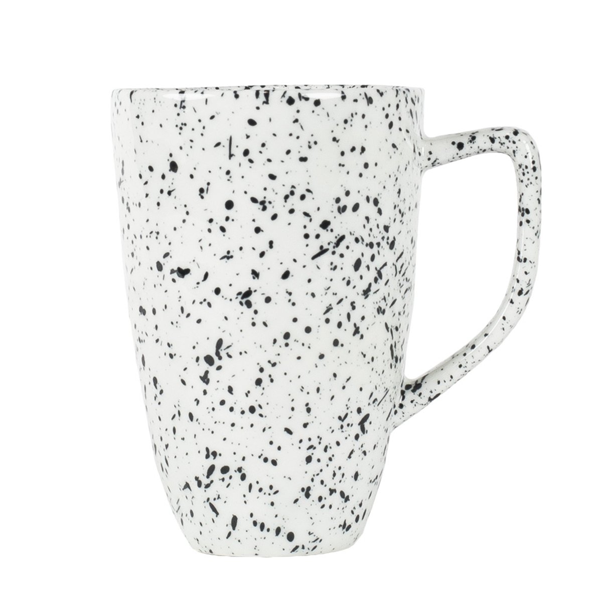 Olsson & Jensen Poppi mugg vit-svart | Skandinavisk Design | Kaffekoppar | Svart