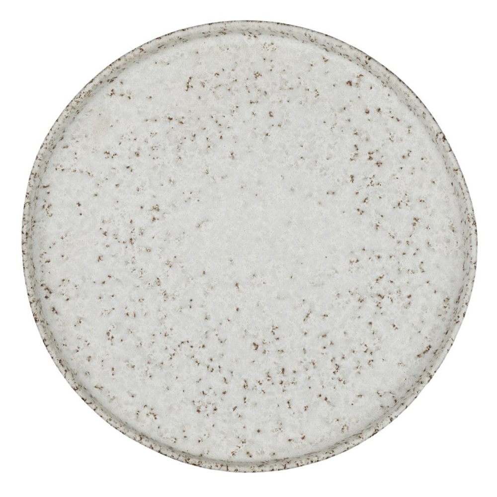 Olsson & Jensen Salt tallrik 26 cm Beige-vit | Skandinavisk Design | Mattallrikar | Beige