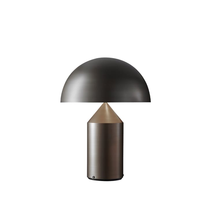 Atollo bordslampa - satin bronze, medium - Oluce