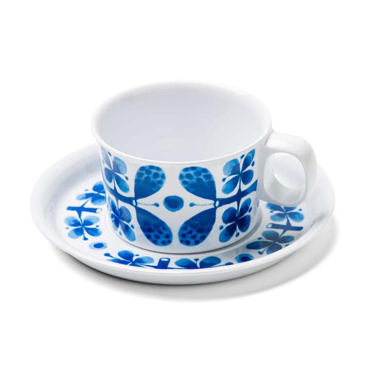 Blues kopp och fat melamin, kopp+fat Opto Design